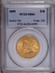 1899 $10 Liberty Eagle MS64